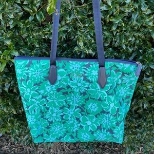 Kate Spade floral tote purse
